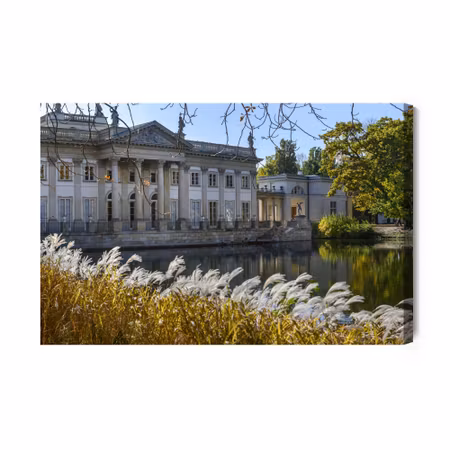 Canvastavla - Autumn Palace in Warsaw