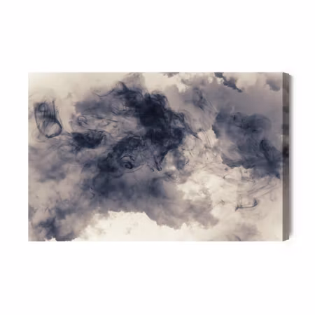 Canvastavla - Abstract Dark Clouds