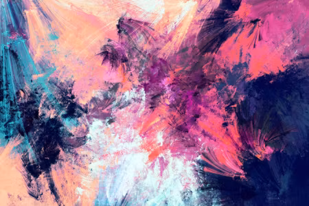 Canvastavla - Abstract Paint