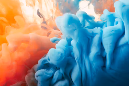 Canvastavla - Abstraction with Color Paint