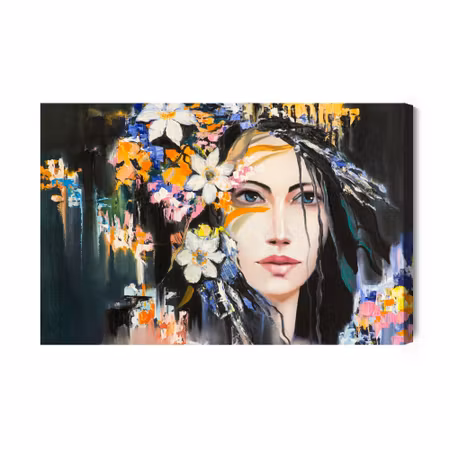 Canvastavla - Portrait of a Dryad