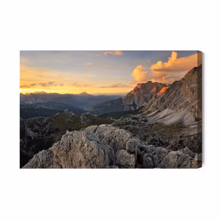 Canvastavla - Dolomites Mountain Range