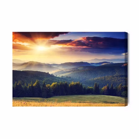 Canvastavla - Carpathians in Ukraine