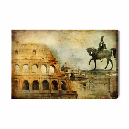 Canvastavla - Famous Places in Rome
