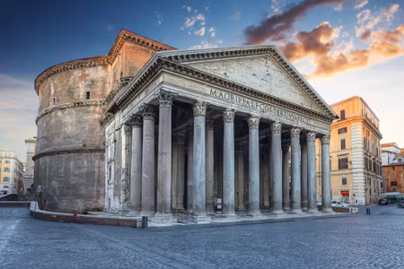 Canvastavla - Pantheon in Rome