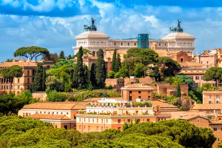 Canvastavla - Venetian Square in Rome