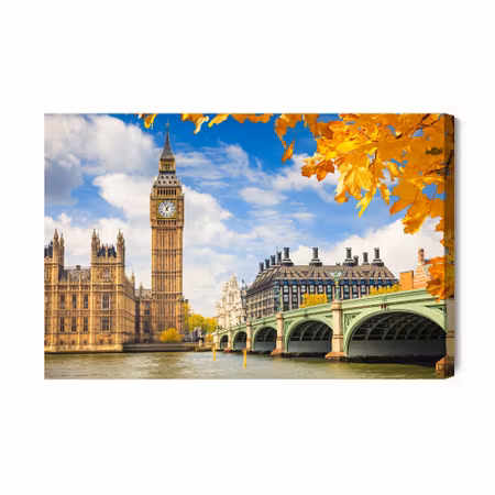 Canvastavla - View of Big Ben in London