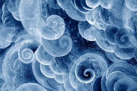 Canvastavla - Abstract Agitated Waves