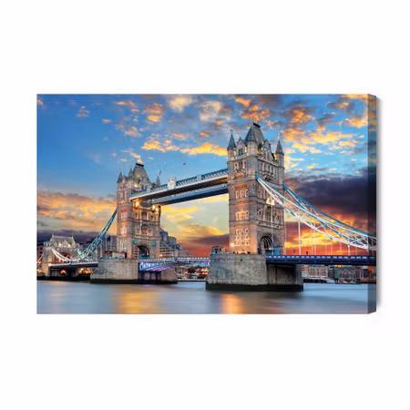 Canvastavla - Bridge Tower Bridge in London