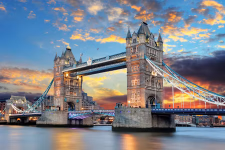 Canvastavla - Bridge Tower Bridge in London