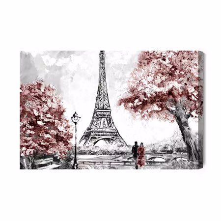 Canvastavla - Paris Full of Romance