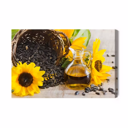 Canvastavla - Sunflower Seeds and Oil