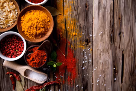 Canvastavla - Sharp Spices on Boards