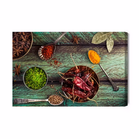 Canvastavla - Oriental Spices
