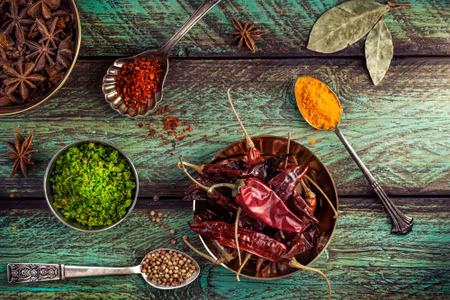 Canvastavla - Oriental Spices