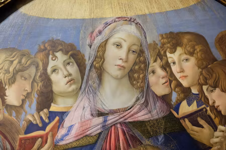 Canvastavla - Sandro Botticelli Madonna of the