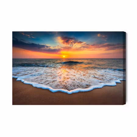 Canvastavla - Sunset At the Sea