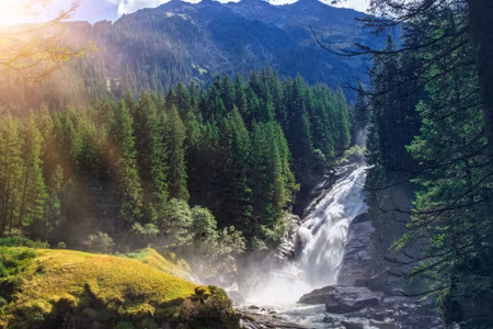 Canvastavla - Krimml Waterfall in Austria