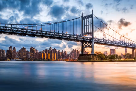 Canvastavla - Bridge in New York