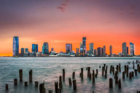 Canvastavla - Hudson River Usa