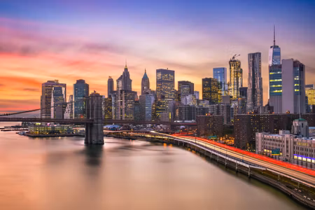 Canvastavla - New York City Panorama