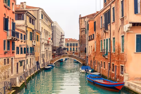 Canvastavla - Strait in Venice