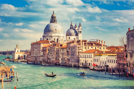 Canvastavla - Venice in Sunny Weather