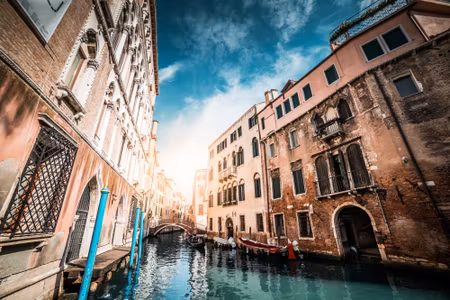 Canvastavla - Sunny Venice