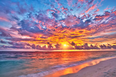 Canvastavla - Sunset By the Sea