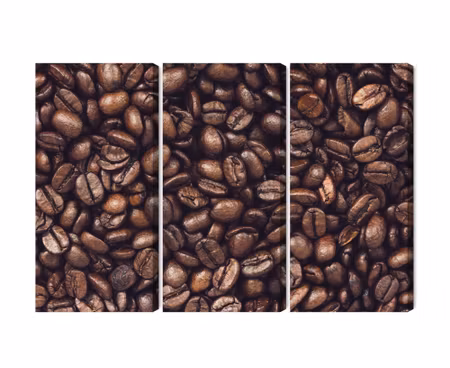 Canvastavla - Multipart Roasted Coffee Beans