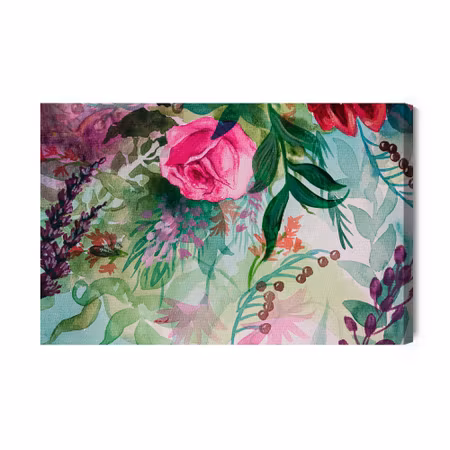 Canvastavla - Beautiful Pastel Rose Flowers