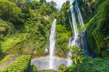 Canvastavla - Sekumpul Waterfall in Bali