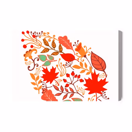 Canvastavla - Colorful Autumn Leaves