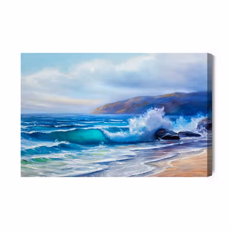 Canvastavla - Tropical Sea and Beach