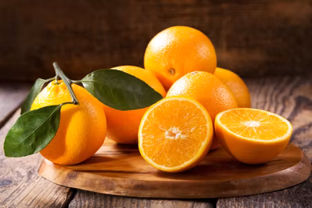 Canvastavla - Juicy Oranges
