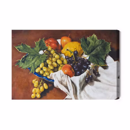 Canvastavla - Painted Still Life