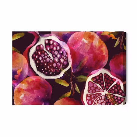 Canvastavla - Pomegranate Fruit