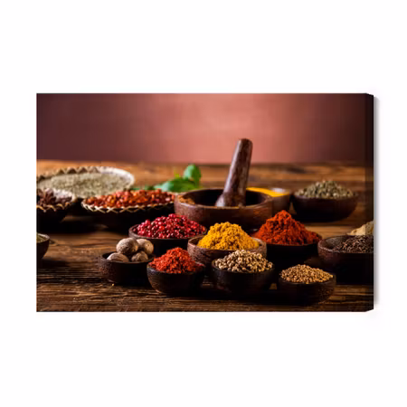 Canvastavla - Spices From India