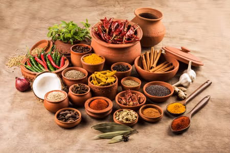 Canvastavla - Far Eastern Spices