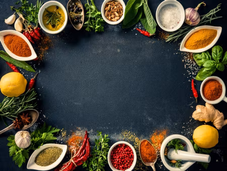 Canvastavla - A Composition of Spices and Herbs