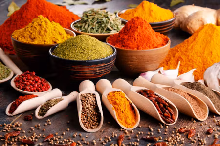Canvastavla - Colorful Oriental Spices
