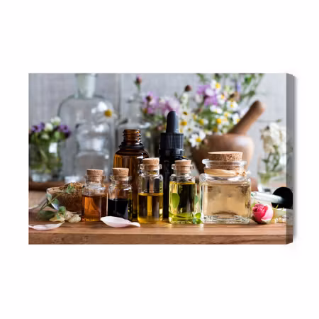 Canvastavla - Colorful Oils with Spices