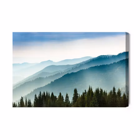 Canvastavla - Majestic D Mountain Landscape