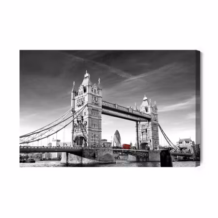 Canvastavla - View of the Tower Bridge