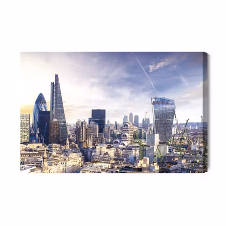 Canvastavla - A Modern London Neighborhood