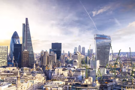 Canvastavla - A Modern London Neighborhood