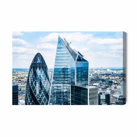 Canvastavla - Panorama of London