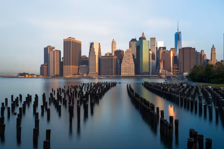 Canvastavla - View of New York