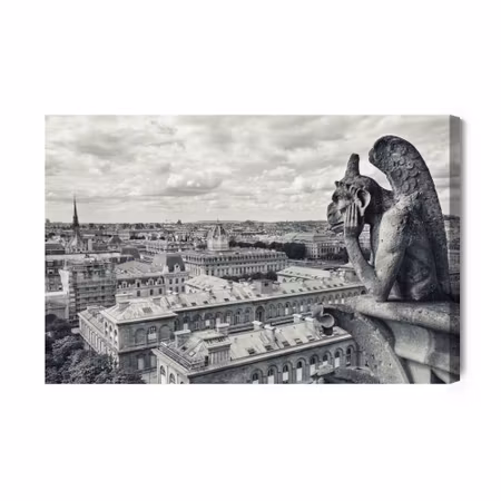 Canvastavla - Panorama of Paris