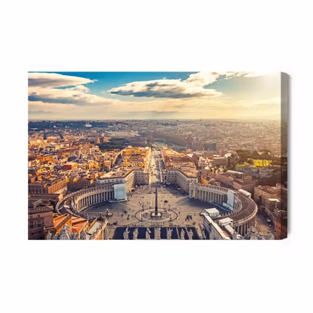 Canvastavla - Perspective on Rome
